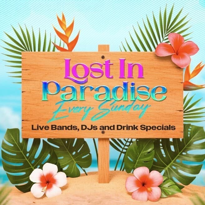 LOST IN PARADISE flyer