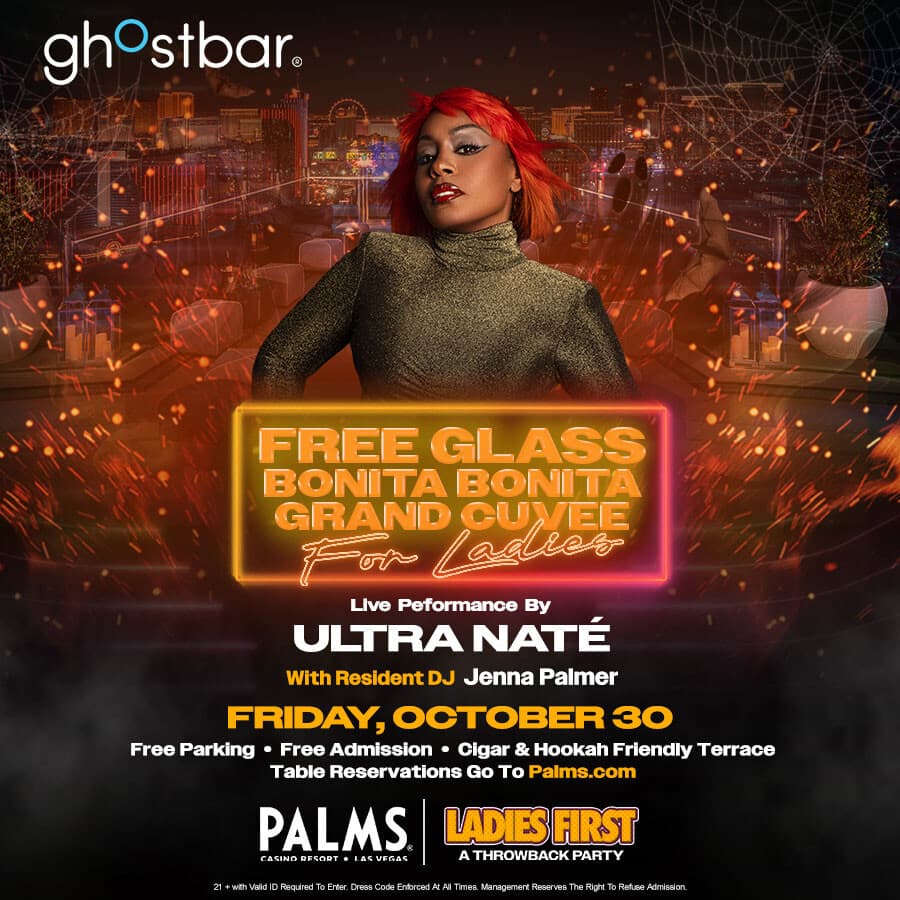 LADIES FIRST FT. ULTRA NATÉ flyer