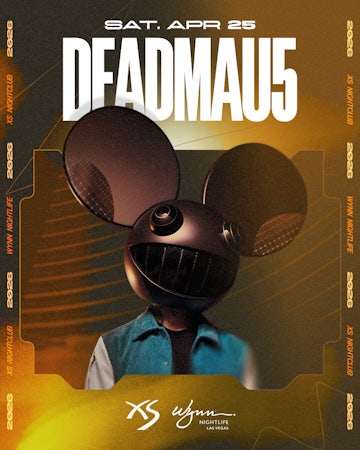 Deadmau5 - XS Nightclub flyer