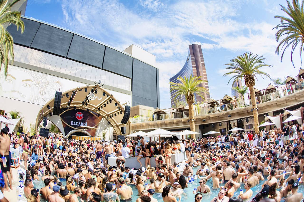 AYU Dayclub Resorts World Las Vegas VIP cabana