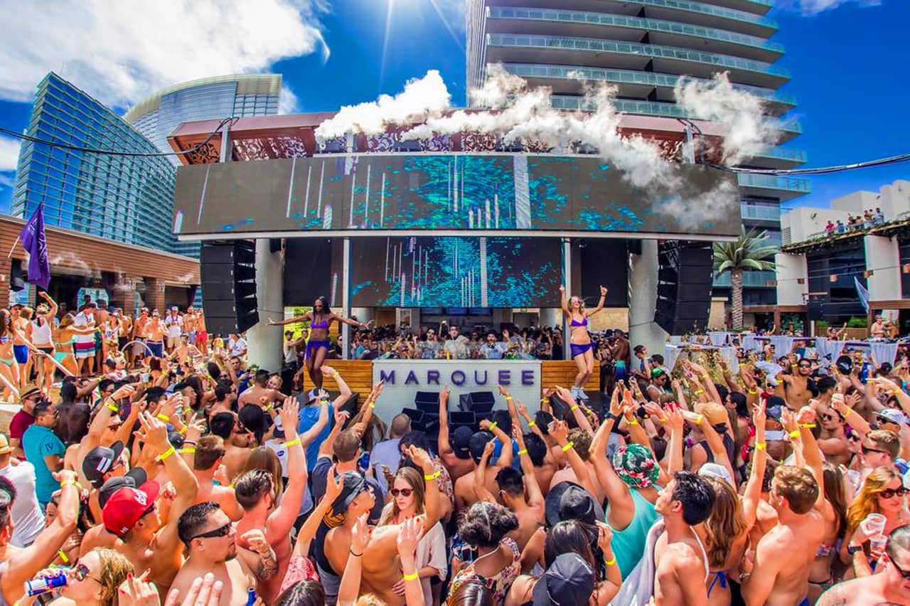 Marquee Dayclub Las Vegas pool party VIP